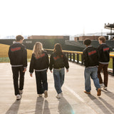 Utah Dirty Sodas Black OT Adult Satin Bomber Jacket