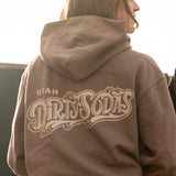 Utah Dirty Sodas Brown 108 Stitches Super Heavyweight Clay Swiggy Adult Hoodie