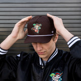 Utah Dirty Sodas Cola Brown '47 Brand Official Hitch Snapback