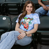 Utah Dirty Sodas Blue Razz Tye Dye Bimm Ridder Youth Mascot Tee