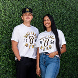 Salt Lake Bees White  '47 Brand Mens B Circle Tee
