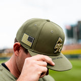 Salt Lake Bees Green New Era Armed Forces Day 2026 Fitted 5950