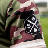 Salt Lake Bees Green OT Sports Armed Forces Day Official Jersey