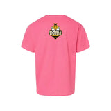 Salt Lake Bees Pink Honey Youth Short Sleeve Tee