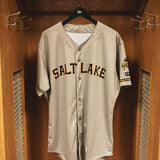 Salt Lake Bees Grey Wilson Official Adult Road Jersey