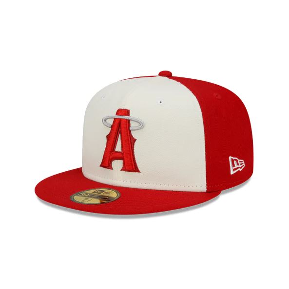 Los Angeles Angels Chrome New Era Fitted City Connect 5950