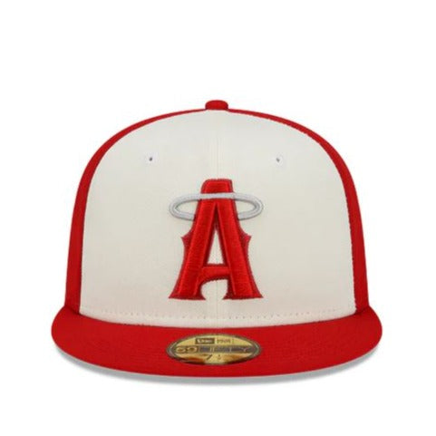 Los Angeles Angels Chrome New Era Fitted City Connect 5950
