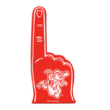 Utah Dirty Sodas Rico Full Logo Cherry Red Foam Finger