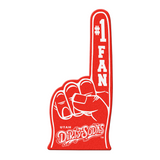 Utah Dirty Sodas Rico Full Logo Cherry Red Foam Finger