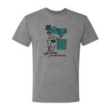 Salt Lake Gulls Heather Grey Men's 1977 Poster Tee