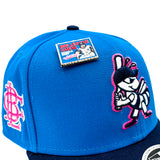 Salt Lake Bees Blue New Era Stretch-Snap BLC Curveball Cotton Candy 970