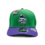 Salt Lake Bees Green New Era Stretch-Snap BLC Ground Ball Grape 970