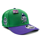 Salt Lake Bees Green New Era Stretch-Snap BLC Ground Ball Grape 970