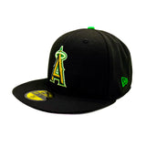 Los Angeles Angels Black New Era 2026 St. Patrick's Day Fitted 5950