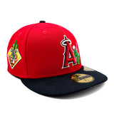 Los Angeles Angels Red New Era 2026 Official Spring Training Desert Fitted 5950