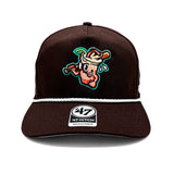 Utah Dirty Sodas Cola Brown '47 Brand Official Hitch Snapback