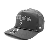 Salt Lake Bees Charcoal '47 Brand Fairway Infinity Velcro Hitch