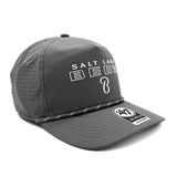 Salt Lake Bees Charcoal '47 Brand Fairway Infinity Velcro Hitch