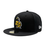 Bees New Era 2025 Fitted 5950 Home Bumble Black Authentic Collection