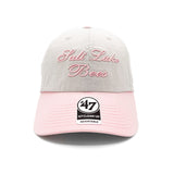 Salt Lake Bees White '47 Brand Pastel Pink Princess Adjustable Clean Up