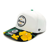 Salt Lake Bees White '47 Brand Fiji Floral Brim Snapback Hitch