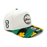 Salt Lake Bees White '47 Brand Fiji Floral Brim Snapback Hitch