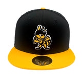 Bees New Era 2025 Fitted 5950 Alternate 2 Bumble Two Tone Authentic Collection