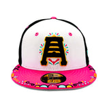 Abejas de Salt Lake White New Era 2026 Copa Ribbon On-Field Fitted 5950