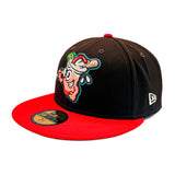 Utah Dirty Sodas Cola Brown New Era Official On Field Fitted 5950
