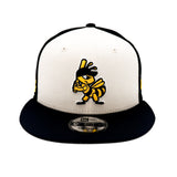 Salt Lake Bees Cream New Era Snapback Mountain Baseball Tritone Snapback 950