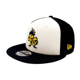Salt Lake Bees Cream New Era Snapback Mountain Baseball Tritone Snapback 950