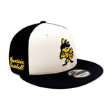 Salt Lake Bees Cream New Era Snapback Mountain Baseball Tritone Snapback 950