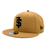 Salt Lake Bees Tan New Era Snapback Upside Down SL 950