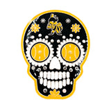 Salt Lake Bees PSG Bumble Sugar Skull Lapel Pin