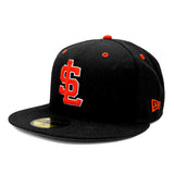 Salt Lake Occidentals Black New Era Fitted Orange Lining 5950