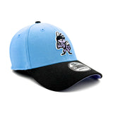 Salt Lake Bees Blue New Era Flex Fit Black Two Tone Frozen Bumble 3930