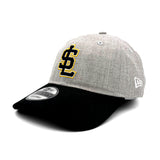 Salt Lake Bees Grey New Era Adjustable SL Heather Grey 920