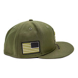 Salt Lake Bees Green New Era Armed Forces Day 2026 Fitted 5950