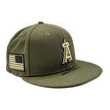 Los Angeles Angels Green New Era Armed Forces Day 2026 Fitted 5950