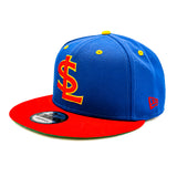 Salt Lake Bees Royal Blue New Era Supergirl Logo Crimson Red Snapback 950