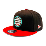 Salt Lake Bees Cola Brown New Era Dirty Soda Two Tone Beehive Snapback 950