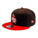 Salt Lake Bees Cola Brown New Era Dirty Soda Two Tone Bumble Snapback 950