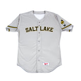 Salt Lake Bees Grey Wilson Official Adult Road Jersey