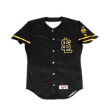 Salt Lake Bees Black Wilson Official Adult Alternate Jersey