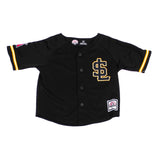 Salt Lake Bees Black Wilson Infant Alternate Jersey