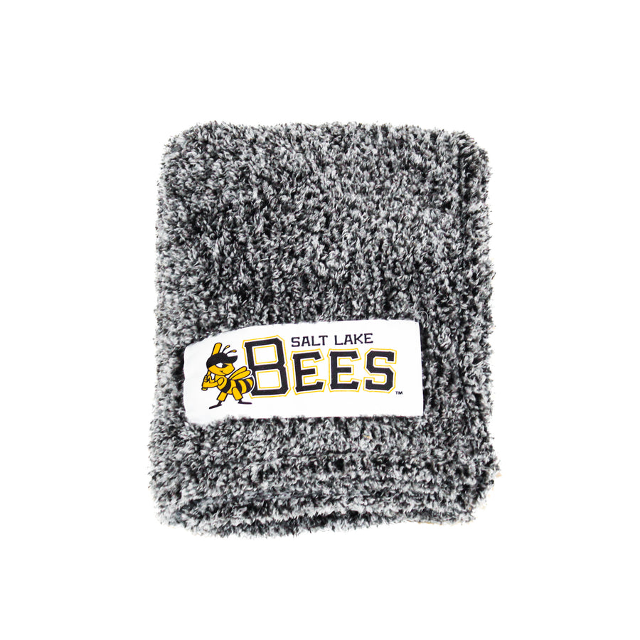 Salt Lake Bees Grey Logo Frosty Fleece