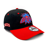 Salt Lake Bees Black New Era Web-Slinger Crimson Red Alt Bee Adjustable 920