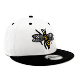 Salt Lake Bees White New Era Snapback 1920s Bee 950