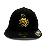Salt Lake Bees Black New Era 2024 Home Bumble Low Profile Authentic Collection Fitted 5950