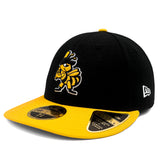 Salt Lake Bees Black New Era 2025  Alternate 2 Bumble Low Profile Authentic Collection Fitted 5950